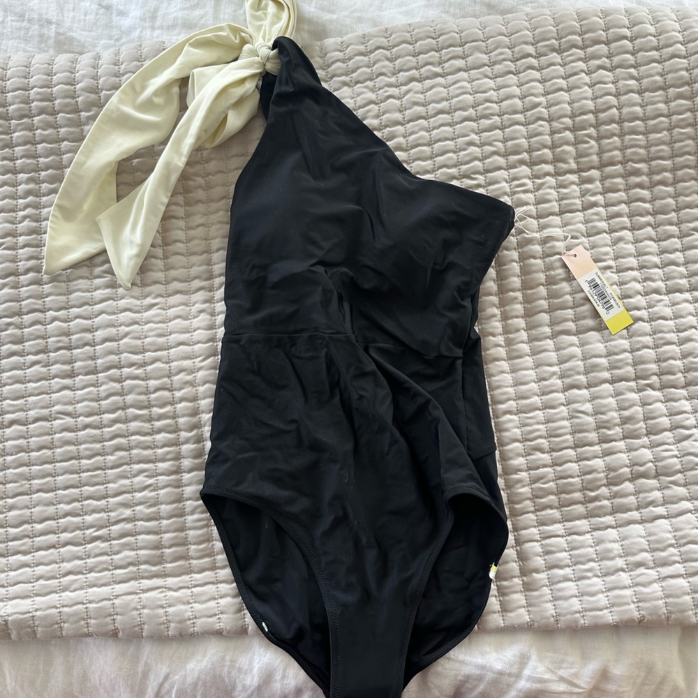 Size 4 NWT summersalt swim black one piece